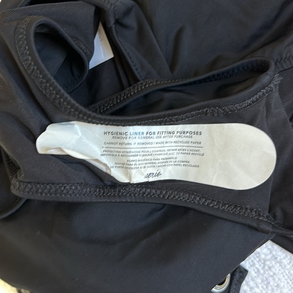 NWT Aerie Grommet Scoop Lace Up One Piece Swimsuit - Picture 12 of 12